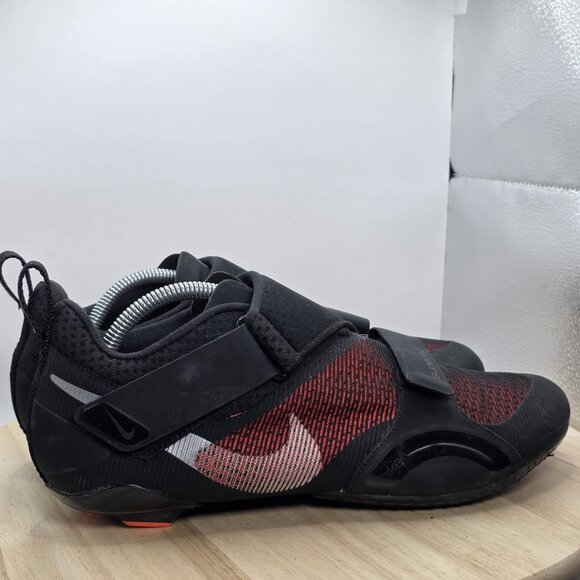 Men's Size 10.5 - Nike Superrep Cycling Shoes Cycle Orange Black  CW2191-008 - Picture 3 of 9